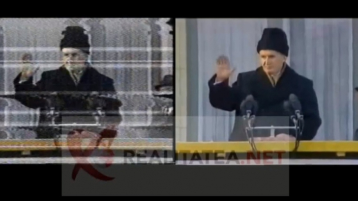 21 decembrie 1989 | Ultimul discurs al lui Ceaușescu - imaginile originale, așa cum au fost difuzate în 1989